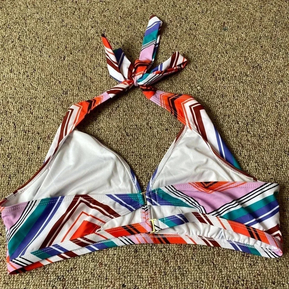 Multi color Bikini Top Women Size XXL - Picture 3 of 4